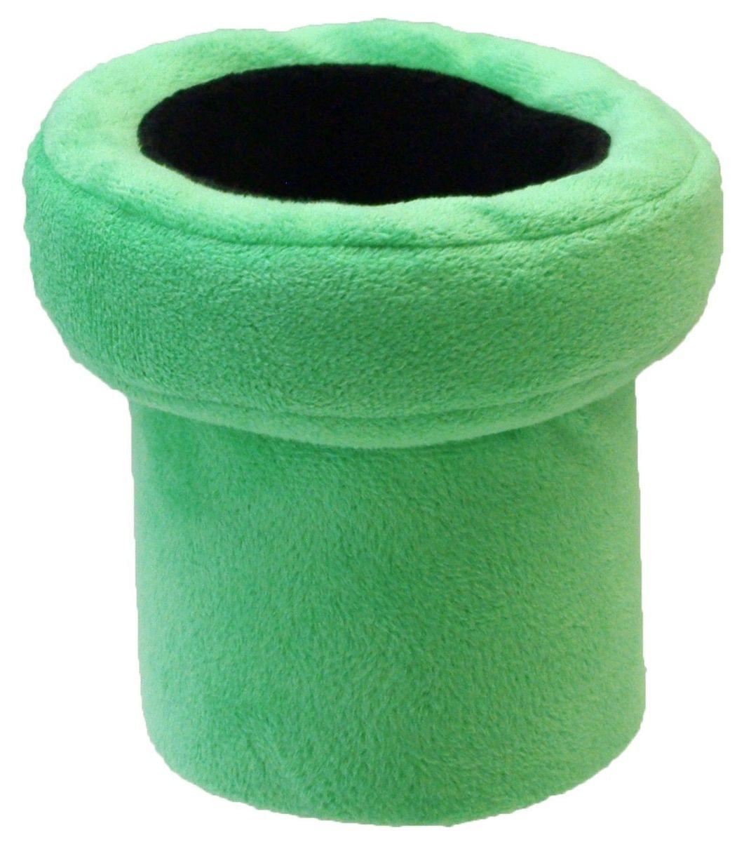 Front. Little Buddy - Super Mario Bros. 5" Plush Warp Pipe.