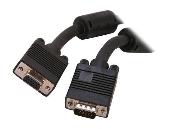 Front. Nippon Labs - Nippon Labs 100ft SVGA-100MF 100 ft. SVGA Male to Female Coaxial SVGA cable 100 feet.