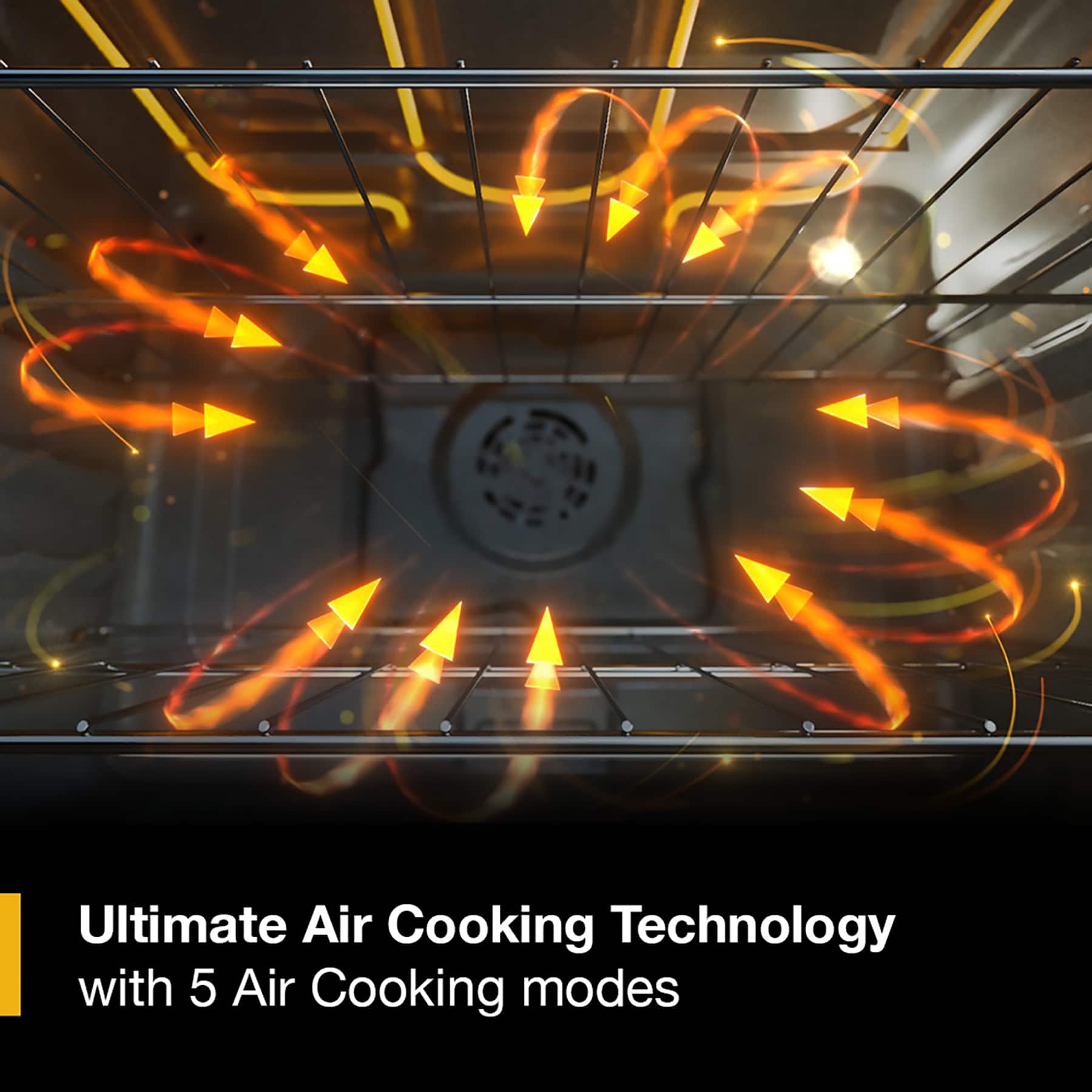 Ultimate Air Cooking Technology with 5 Air Cooking Modes