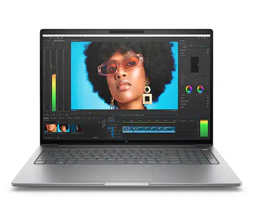 Front. HP - HP ZBook 8 G1i 16 Mobile Workstation PC Touch with 3 Yr Warranty & Wolf Pro.