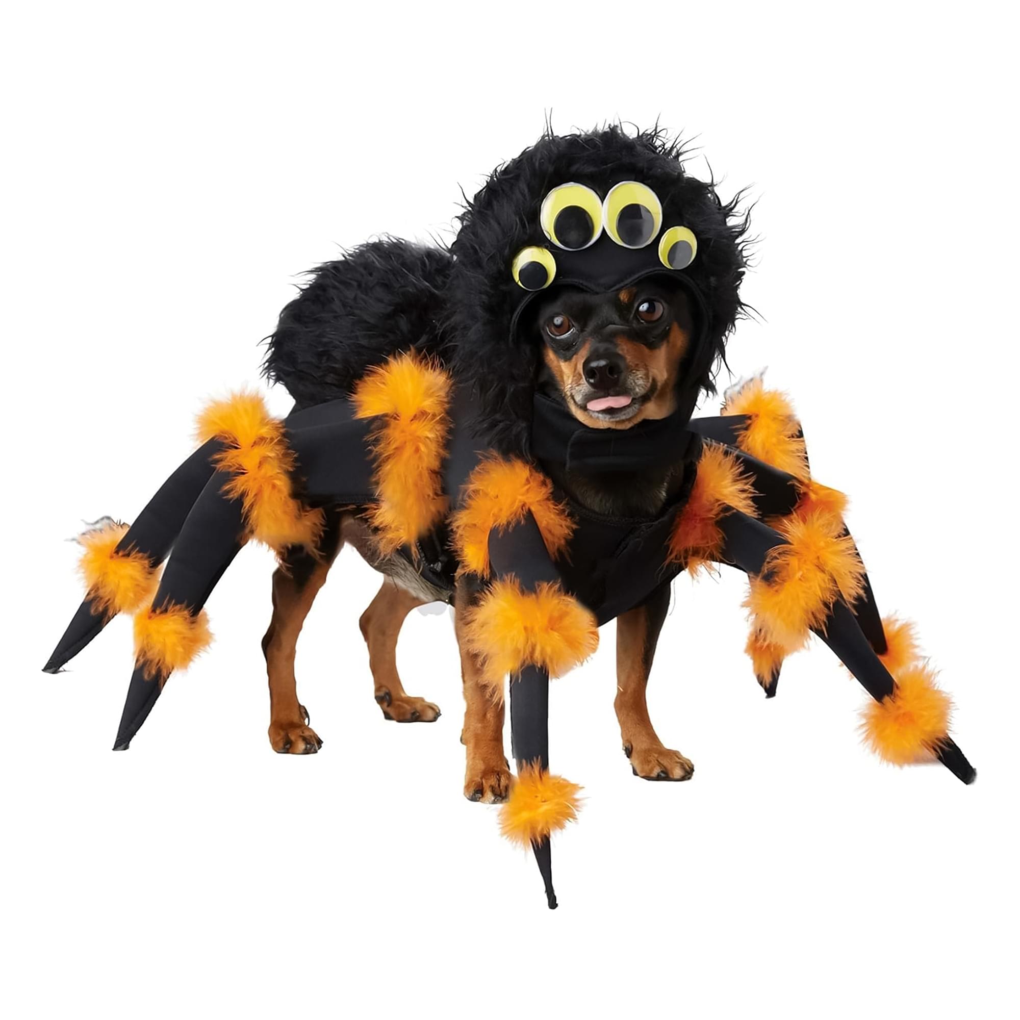 Alt View 10. California Costumes - Spider Pup Pet Costume | X-Small - Multi-Colored.