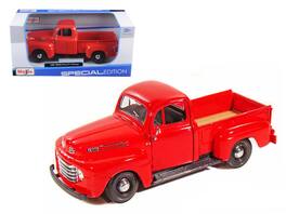 1948 Ford F-1 Pickup Truck 1/25 Diecast Model Car by Maisto - Red