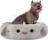 Alt View 12. Jazwares - Squishmallows 30-Inch Pet Bed - Gordon the Shark - Large.
