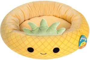 Jazwares - Squishmallows 24-Inch Pet Bed - Maui the Pineapple - Medium - Front_Zoom