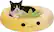 Alt View 11. Jazwares - Squishmallows 24-Inch Pet Bed - Maui the Pineapple - Medium.