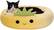 Alt View 13. Jazwares - Squishmallows 24-Inch Pet Bed - Maui the Pineapple - Medium.