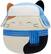 Left. Jazwares - Squishmallows 16" Plush - Holiday Cat in Blue Scarf - Cam.