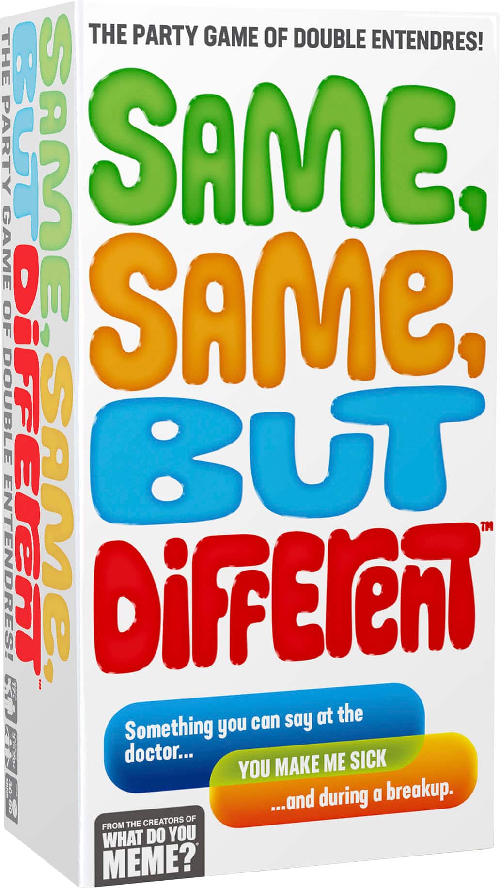 Front. What Do You Meme? - Same Same But Different - Multicolor.