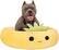 Alt View 11. Jazwares - Squishmallows 30" Pet Bed - Maui the Pineapple - Large.