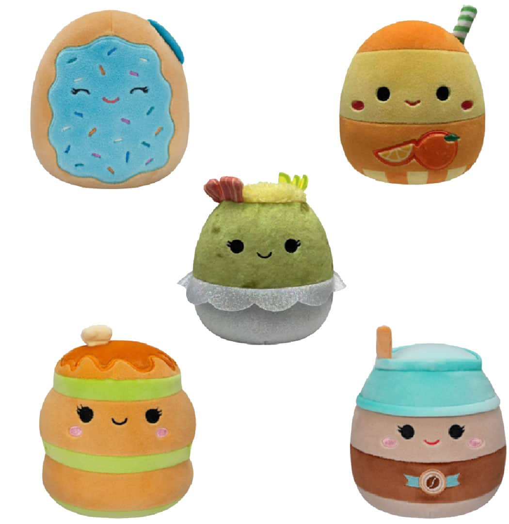 Angle. Jazwares - Scented 5" Blind Squishmallows - Desserts & Brunch Squad - Styles May Vary.
