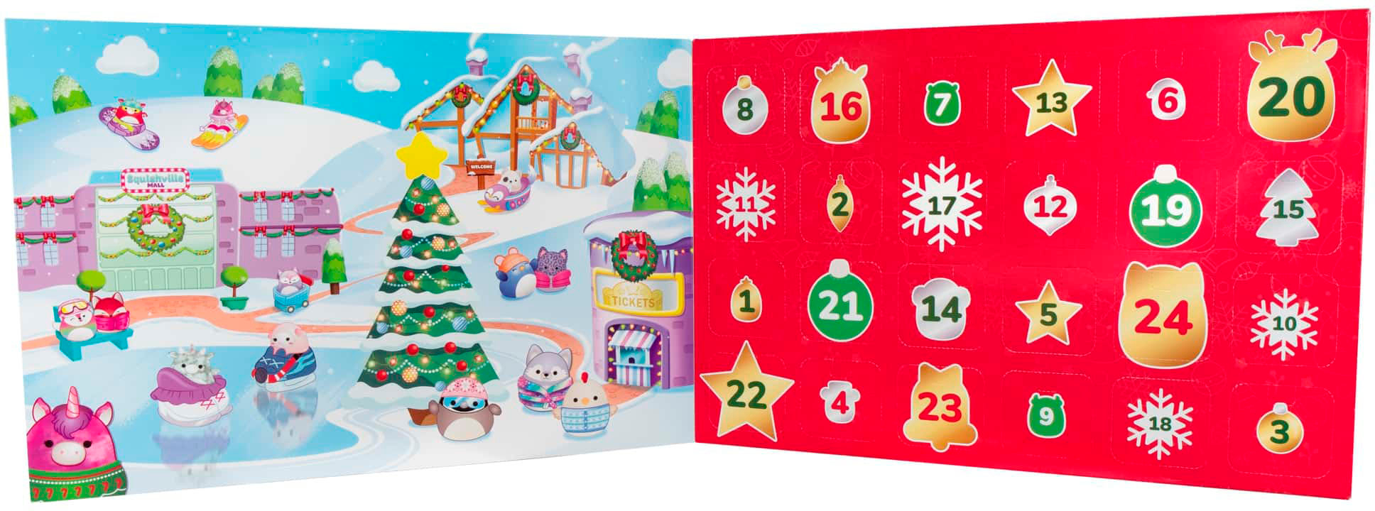 SQUISHMALLOWS Advent Calendar Holiday Christmas ~ 24 Plush 2