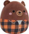 Alt View Zoom 13. Jazwares - Squishmallows 16" Plush - Harvest Squad Brown Bear in Jacket - Omar.