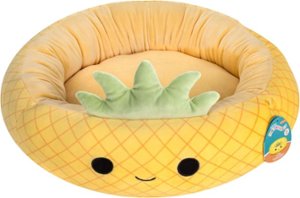 Jazwares - Squishmallows 20-Inch Pet Bed - Maui the Pineapple - Small - Front_Zoom