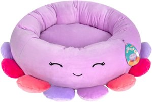 Jazwares - Squishmallows 24-Inch Pet Bed - Buela the Octopus - Medium - Front_Zoom