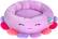 Front. Jazwares - Squishmallows 24-Inch Pet Bed - Buela the Octopus - Medium.