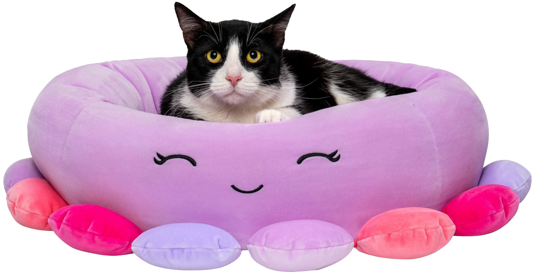 Squishmallows Pet Bed Beula the Octopus - Feeders Pet Supply