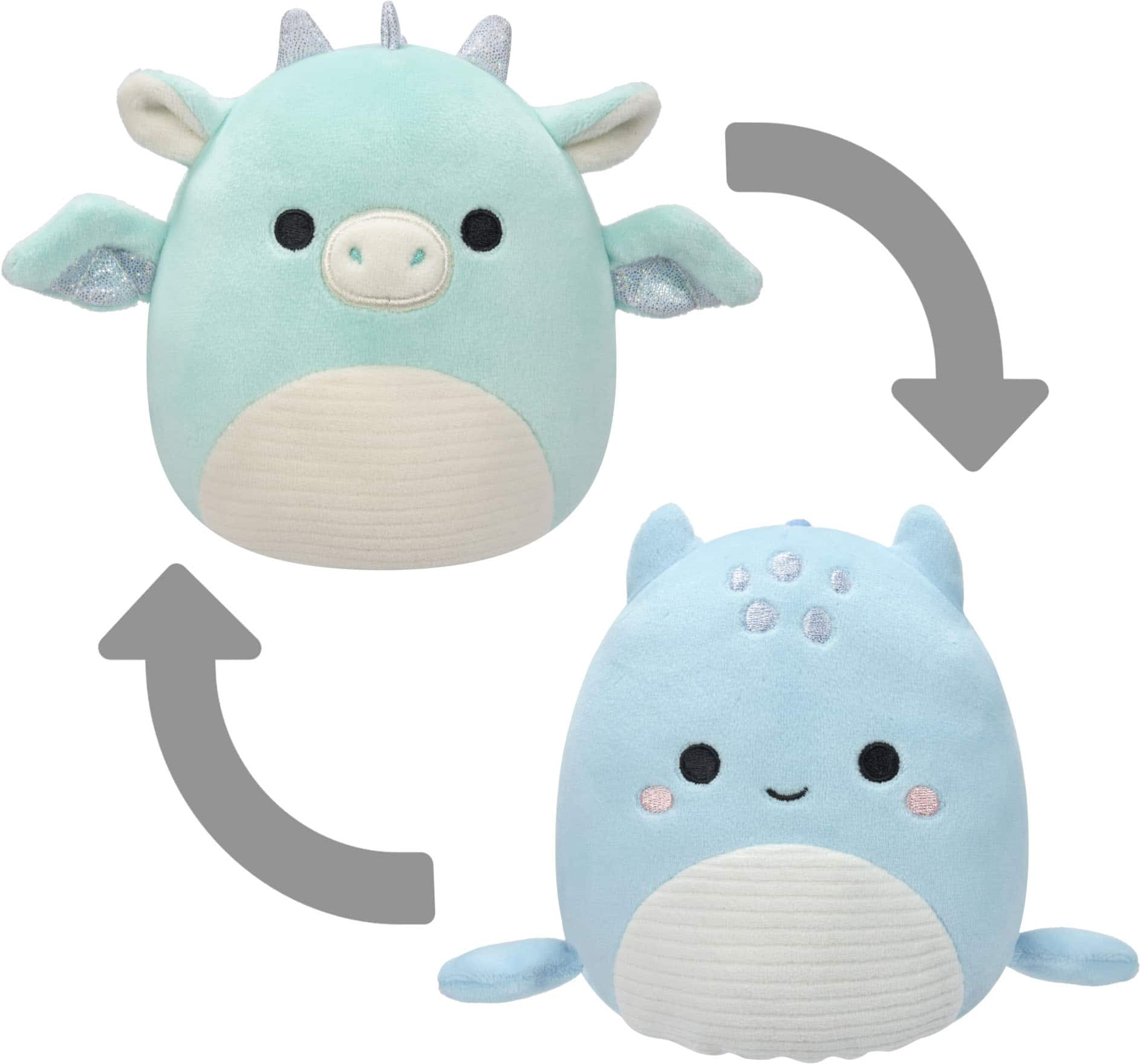 Buy the Bundle Of 7 Assorted Squishmallows Plush Toys