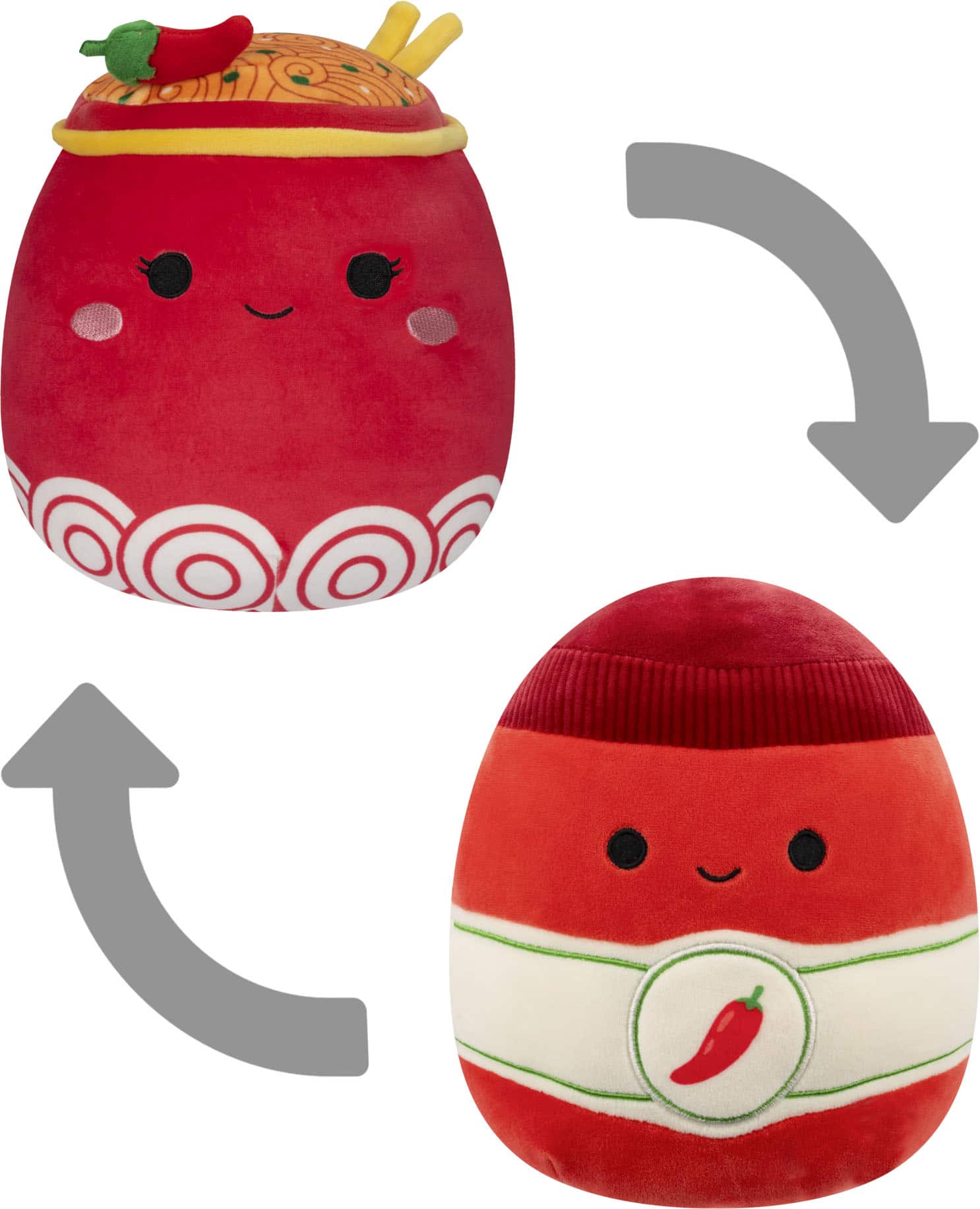 Alt View 14. Jazwares - Squishmallows - Flip-A-Mallows 8" - Styles May Vary.