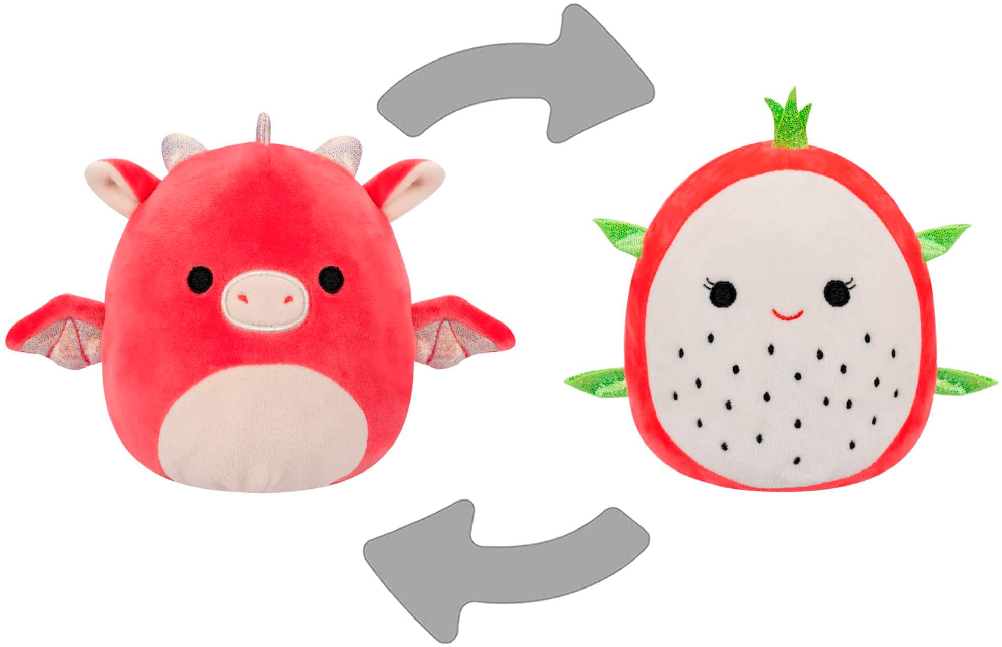 Alt View 16. Jazwares - Squishmallows - Flip-A-Mallows 8" - Styles May Vary.