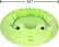 Left. Jazwares - Squishmallows 30-Inch Pet Bed - Wendy the Frog - Large.