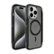 Angle Zoom. Incipio - AeroGrip Hard Shell Case with MagSafe for Apple iPhone 15 Pro - Stealth Black.
