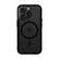 Left. Incipio - AeroGrip Hard Shell Case with MagSafe for Apple iPhone 15 Pro - Stealth Black.