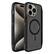 Alt View 11. Incipio - AeroGrip Hard Shell Case with MagSafe for Apple iPhone 15 Pro Max - Stealth Black.