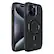 Alt View 13. Incipio - AeroGrip Hard Shell Case with MagSafe for Apple iPhone 15 Pro Max - Stealth Black.