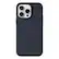 Left. Incipio - cru. Protective Hard Shell Case with MagSafe for Apple iPhone 15 Pro Max - Navy Canvas.
