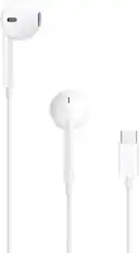 Front. Apple - EarPods (USB-C) - White.