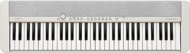 Casio - CT-S1 Portable Keyboard with 61 Keys - White - Front_Zoom