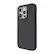 Front. ZAGG - London Snap MagSafe Compatible Case with Stylish Fabric Exterior for Apple iPhone 15 Pro - Black.