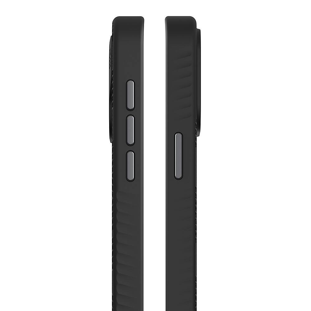 Alt View 1. ZAGG - London Snap MagSafe Compatible Case with Stylish Fabric Exterior for Apple iPhone 15 Pro - Black.