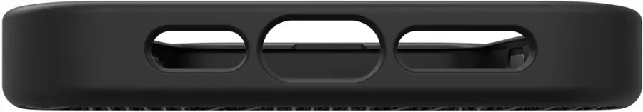 Alt View 13. ZAGG - London Snap MagSafe Compatible Case with Stylish Fabric Exterior for Apple iPhone 15 Pro Max - Black.