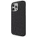 Front. ZAGG - London Snap MagSafe Compatible Case with Stylish Fabric Exterior for Apple iPhone 15 Pro Max - Black.