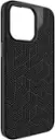 Alt View 3. ZAGG - London Snap MagSafe Compatible Case with Stylish Fabric Exterior for Apple iPhone 15 Pro Max - Black.