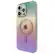 Front. ZAGG - Milan Snap MagSafe Compatible Case for Apple iPhone 15 Pro Max - Iridescent.