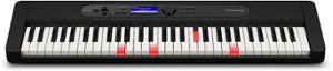 Casio - LK-S450 61 Key Keyboard with Lighted Keys - Black - Front_Zoom