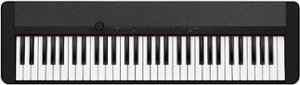 Casio - CT-S1 Portable Keyboard with 61 Keys - Black - Front_Zoom