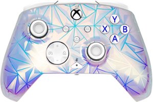 PDP - REMATCH Advanced Wired Controller for Xbox Series X|S/Xbox One/PC - Frosted Diamond - Front_Zoom