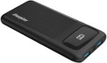 Energizer - Ultimate Lithium 10,000 mAh 3-Port 22.5W Fast PD USB-C Universal Portable Battery Charger Power Bank with LCD Display - Black