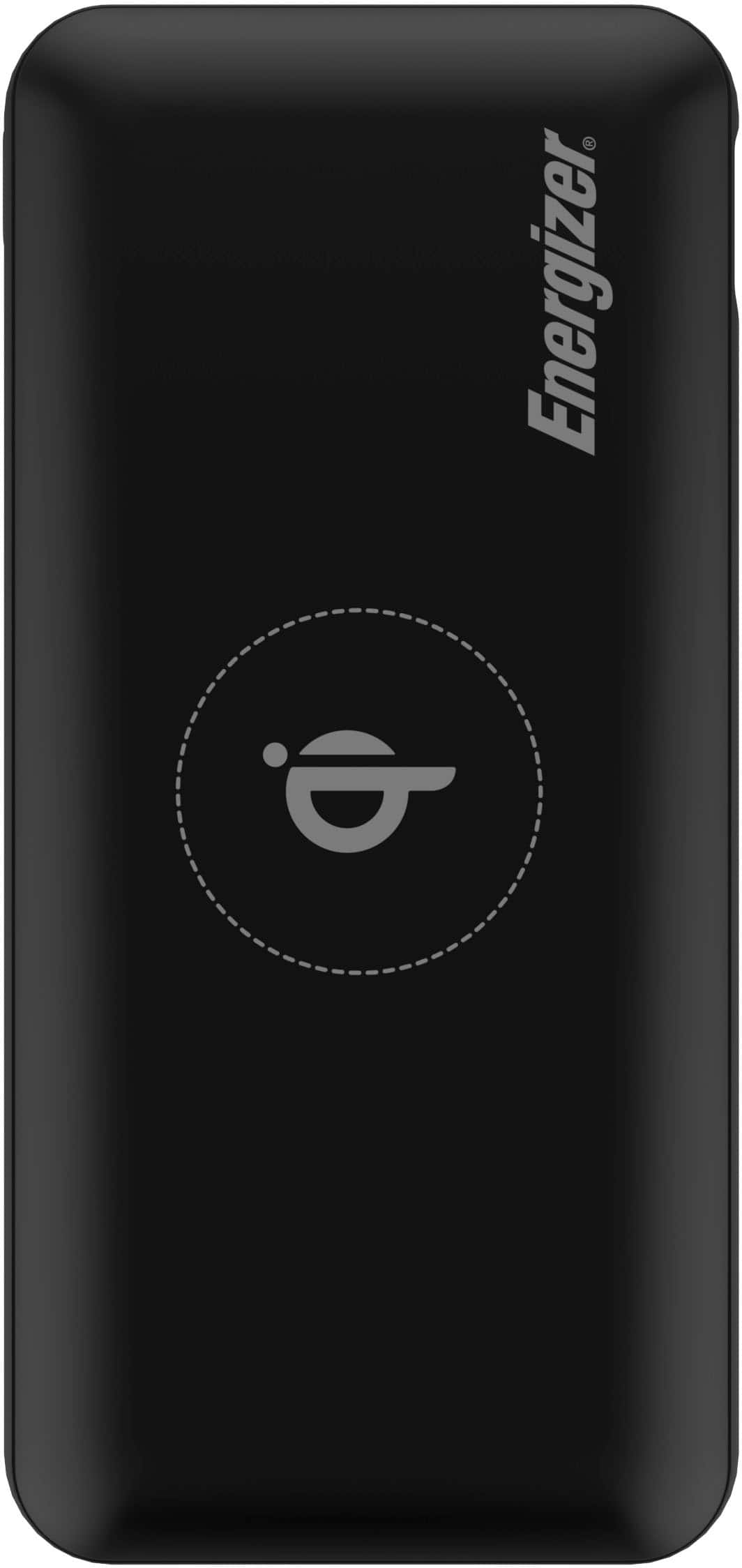 Alt View 2. Energizer - Ultimate Lithium 20,000 mAh 20W USB-C PD & 15W Qi Wireless 4-Port Portable Battery Charger Power Bank with LCD Display - Black.