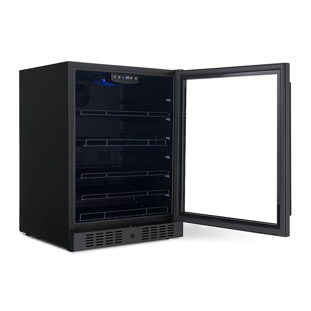 Alt View 22. NewAir - 24” 177-Can Beverage Refrigerator Cooler with Adjustable Shelves.