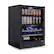 Front. NewAir - 24" 24 Bottle & 100 Can Wine and Bever Refrigerator with Splitshelf Adjustable Racks.