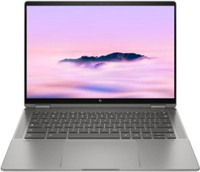 HP - 2-in-1 14" Wide Ultra XGA Touch-Screen Chromebook Plus Laptop - Intel Core i3 - 8GB Memory - 256GB SSD - Mineral Silver - Front_Zoom