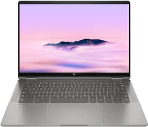 HP - 2-in-1 14" Wide Ultra XGA Touch-Screen Chromebook Plus Laptop - Intel Core i3 - 8GB Memory - 256GB SSD - Mineral Silver - Front_Zoom