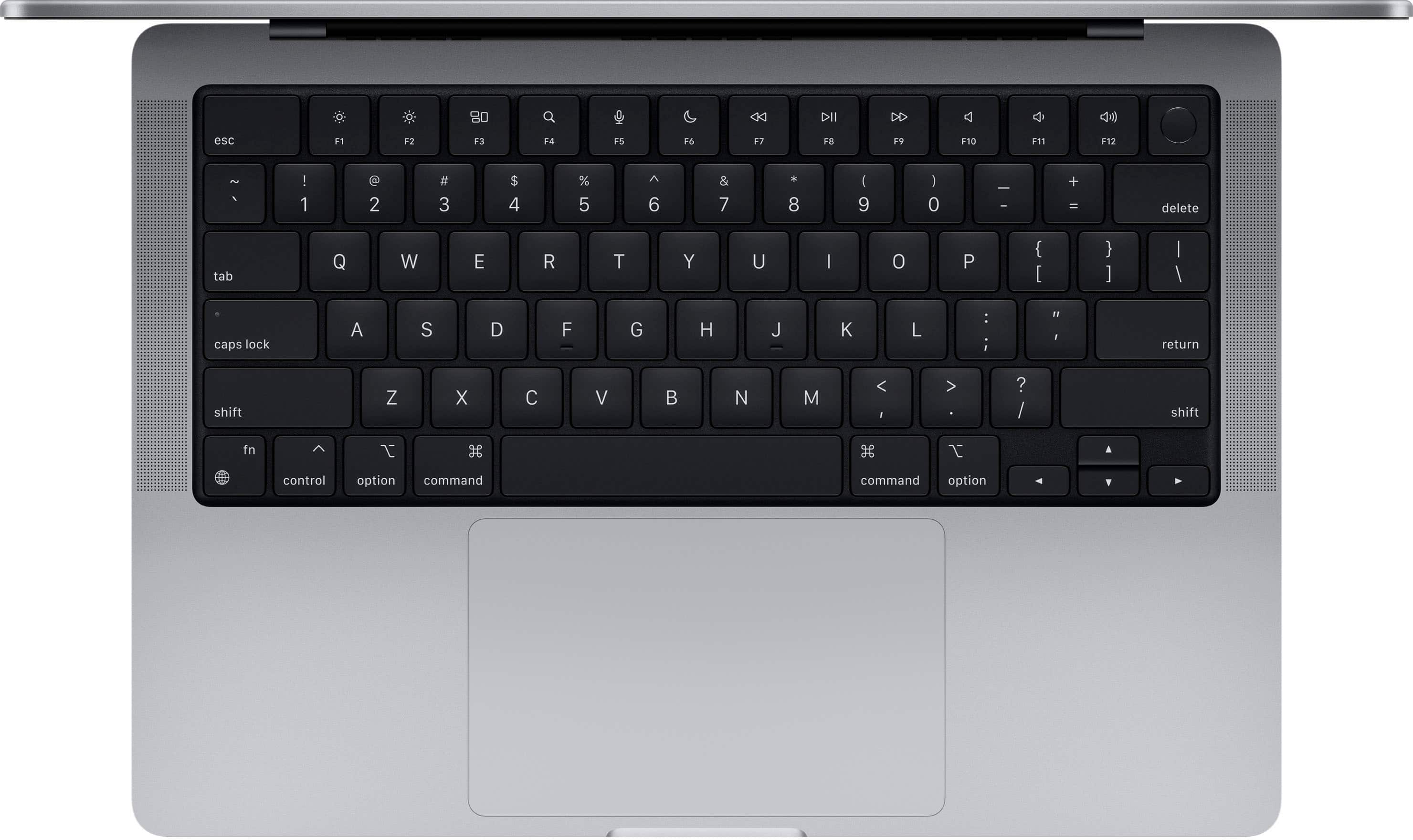 Angle. Apple - Geek Squad Certified Refurbished MacBook Pro 14" Laptop - M2 Pro chip - 16GB Memory - 512GB SSD - Space Gray.