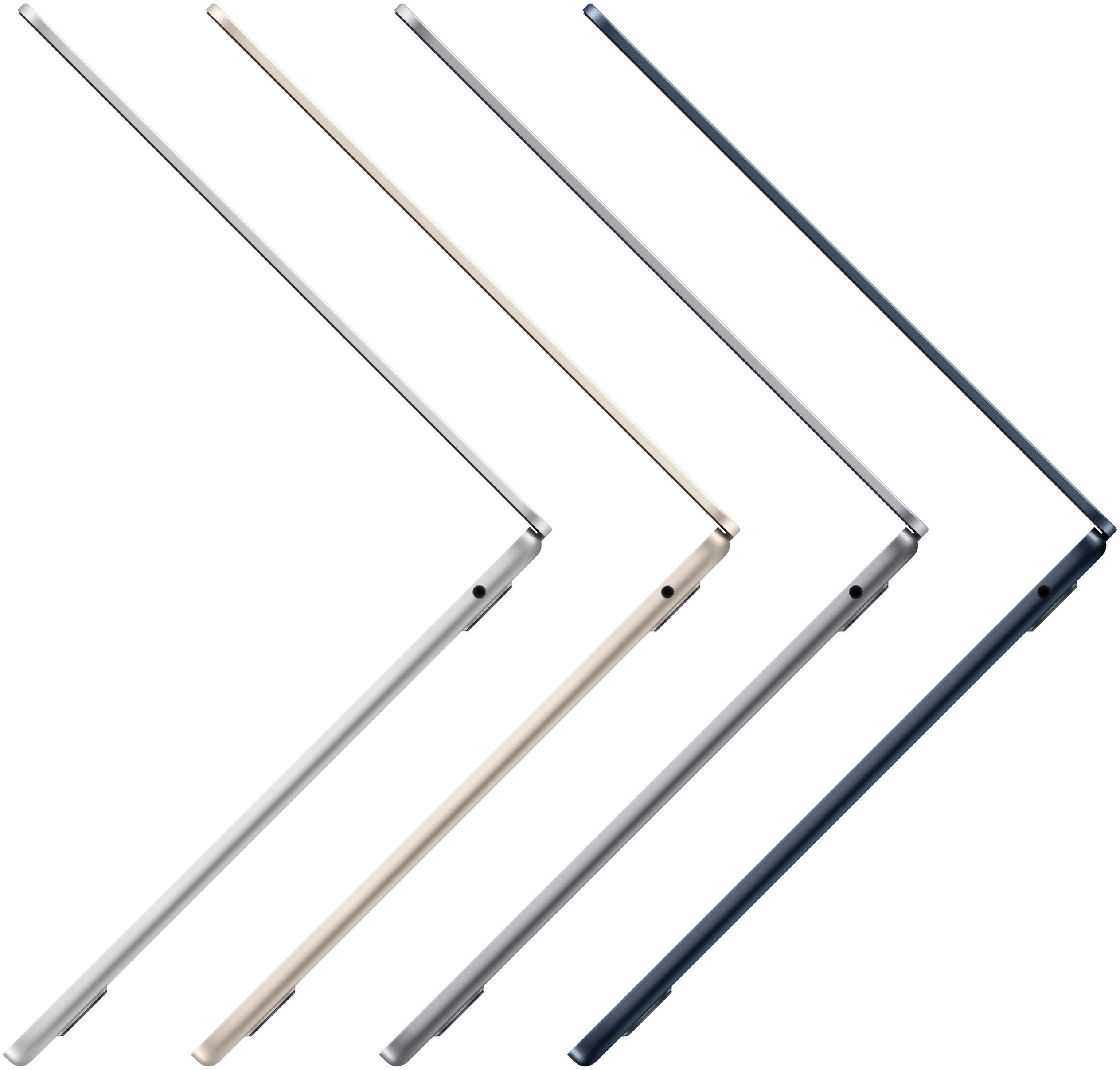 Alt View 11. Apple - Geek Squad Certified Refurbished MacBook Air 13.6" Laptop - Apple M2 chip - 8GB Memory - 256GB SSD - Space Gray.