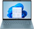 Front Zoom. HP - Pavilion Plus 14" Wide Ultra XGA Laptop - AMD Ryzen 5 7540U - 16GB Memory - 512GB SSD - Moonlight Blue.