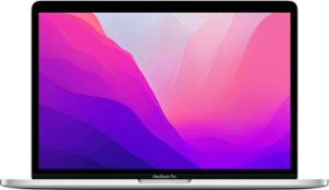 Geek Squad Certified Refurbished MacBook Pro 13.3" Laptop - Apple M2 chip - 8GB Memory - 256GB SSD (Latest Model) - Silver - Front_Zoom